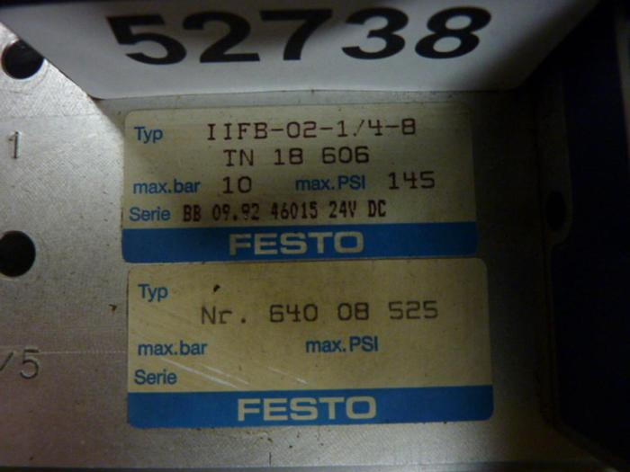 Used FESTO Control Block IFB1-02 Used
