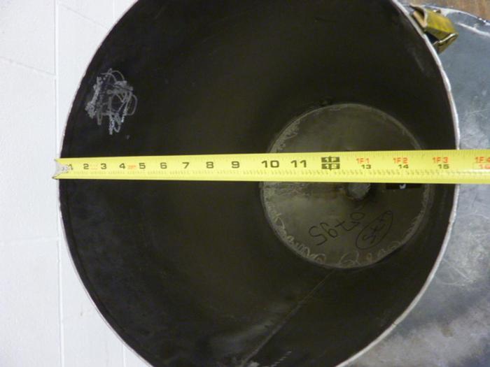 Used METAL FABRICATOR Stainless Steel Hopper HOPPER559 #59559