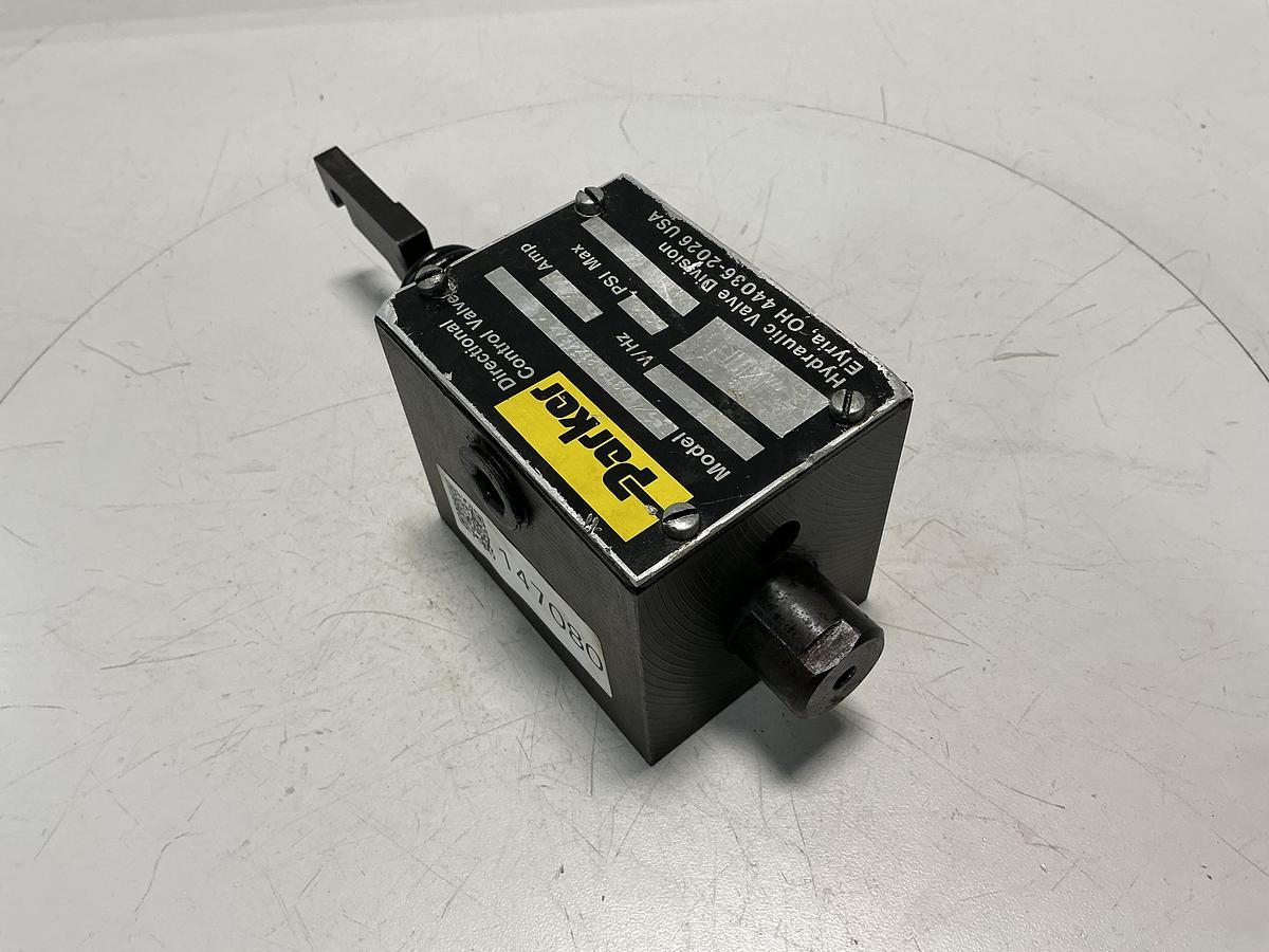 Used PARKER D3T1H21X4544 Valve Used #147080
