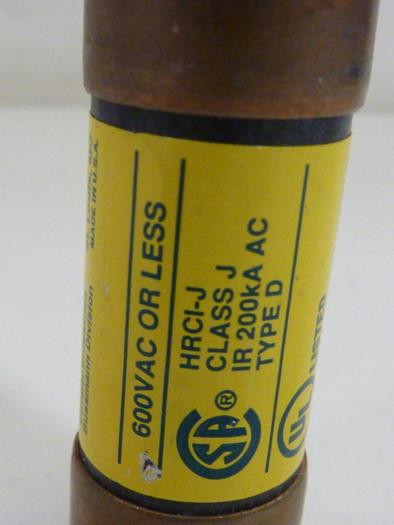 Used BUSS / BUSSMANN 6 Amp Fuse LPJ-6SP #62228