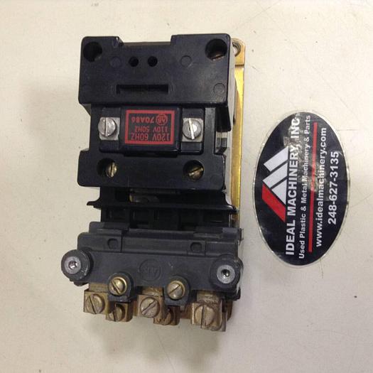 Used ALLEN BRADLEY AC Contactor 702L-AOD93 SER K #86439