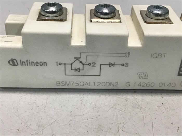 Used INFINEON Module Power Supply BSM75GAL120DN2 #116097