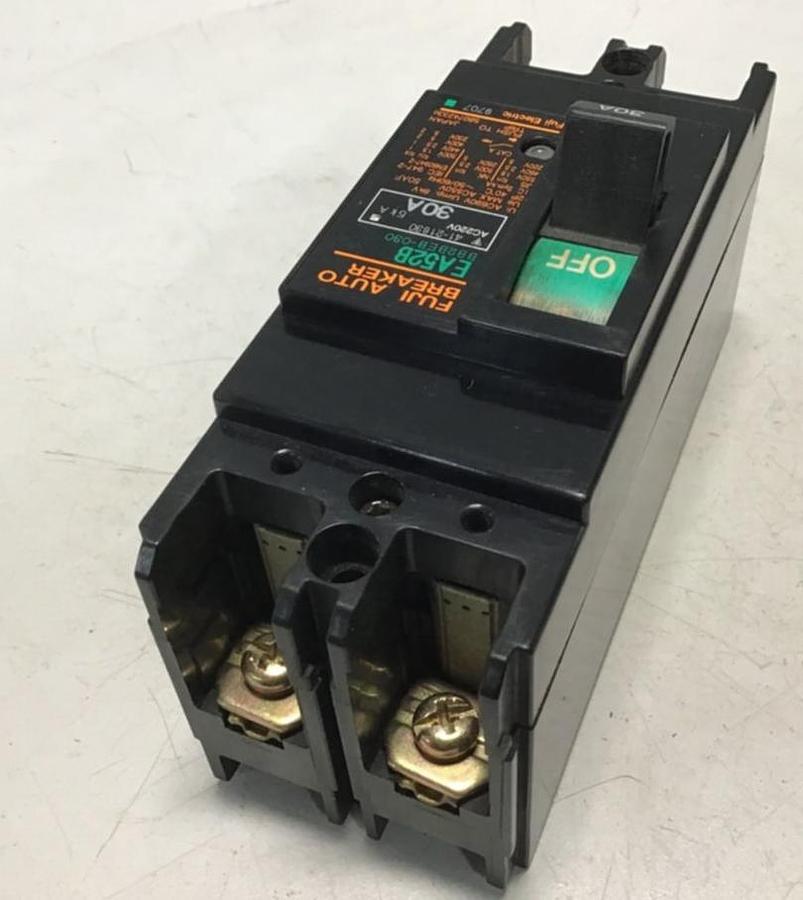 Used FUJI ELECTRIC 30 Amp Breaker EA52B-30 USED