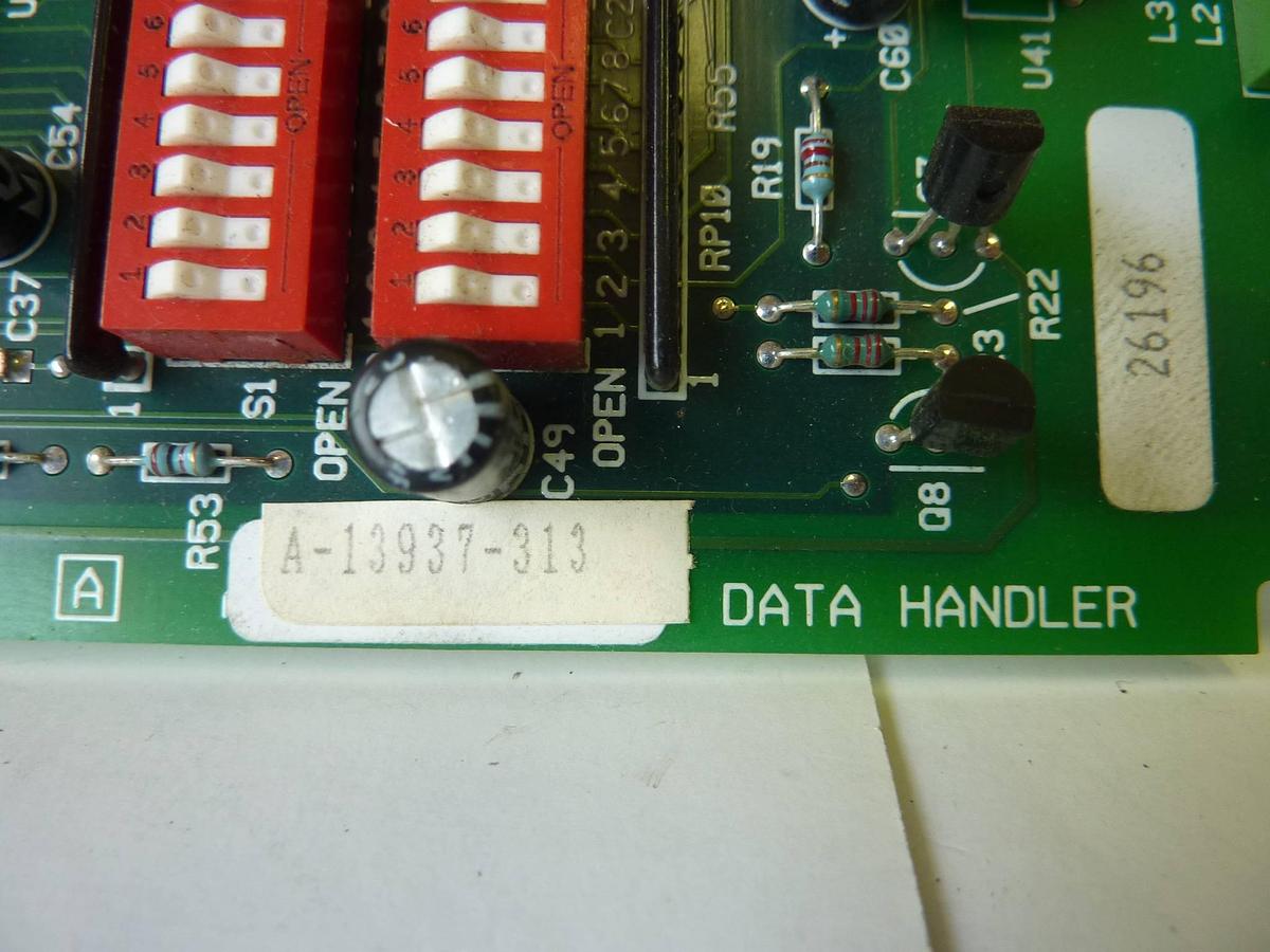 Used BARBER COLMAN Data Handler Circuit Board A-13937-313 #5768