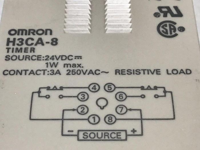 Used OMRON Timer H3CA-8 #127585