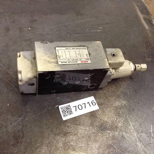 Used NACHI Modular Valve OG-G03-B3-350 #70716