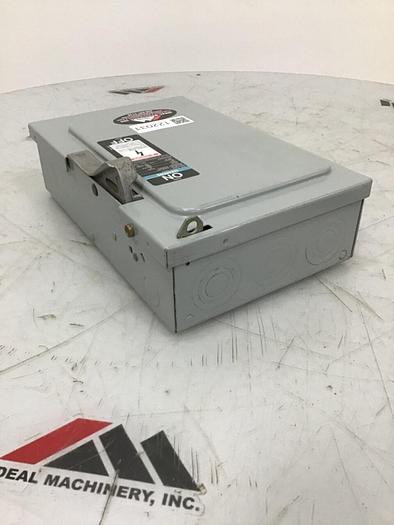 Used SIEMENS 30 Amp ITE Heavy Duty Vacu-Break F-351 #122031