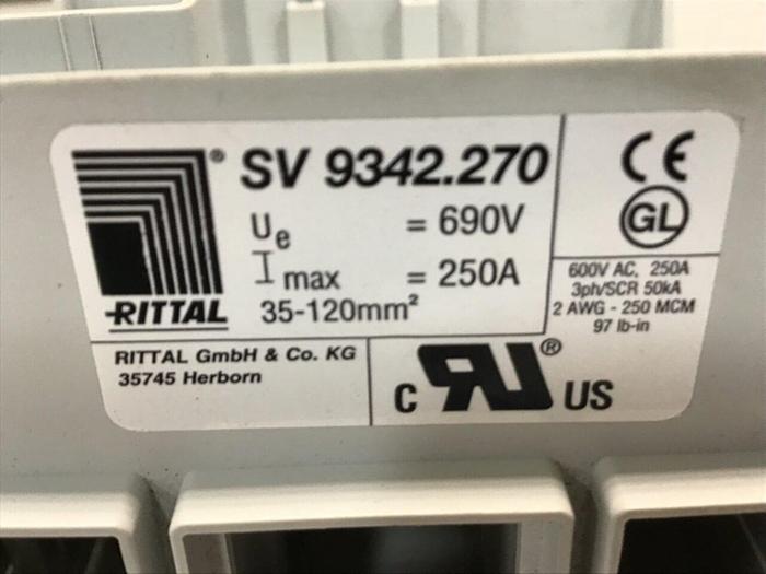 Used RITTAL Connection Adaptor SV 9342.270 #140100