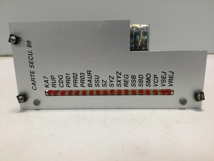 Used SEPRO ROBOTIQUE Circuit Board 07S00955.104/A #105032