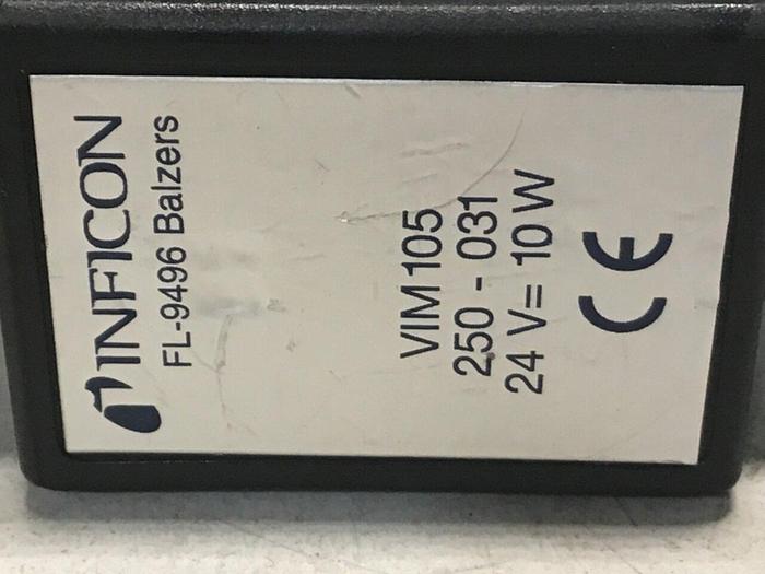 Used INFICON Gauge / Valve FL-9496 BALZERS #124341