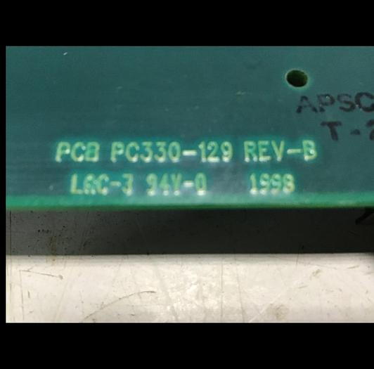 Used VAN DORN Operator Interface Board 330129 PC330-129 330-129 Used