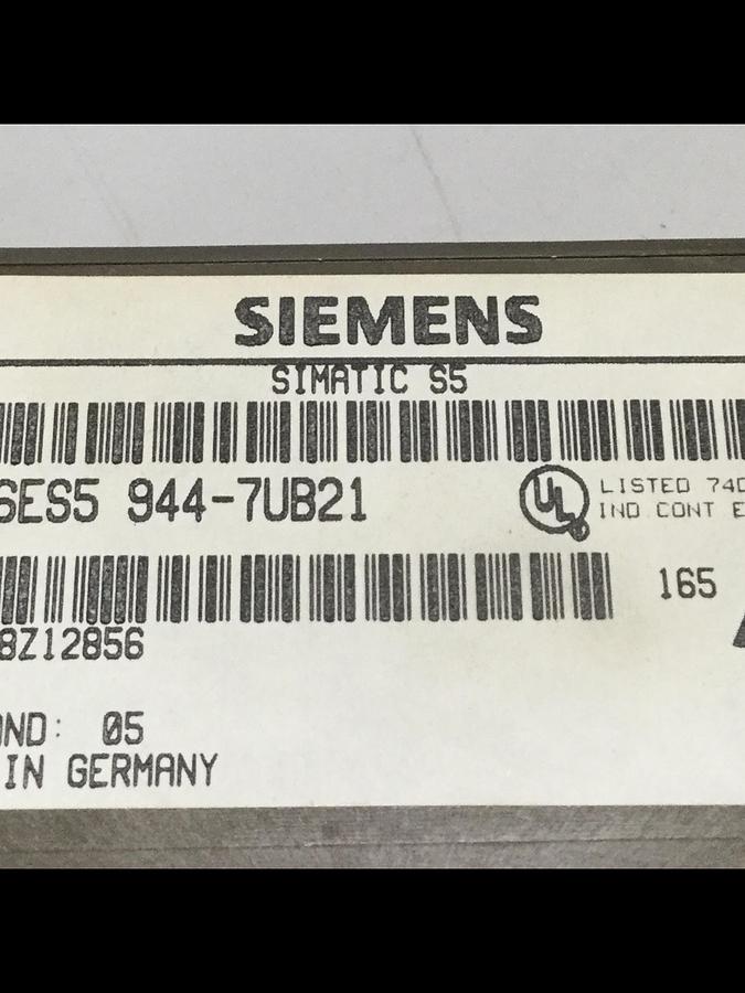 Used SIEMENS CPU Module 6ES5 944-7UB21 #106567