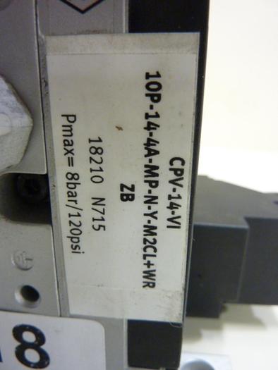 Used FESTO Valve Terminal CPV14 10P-14-4A-MP-N-Y-M2CL+WR #42018
