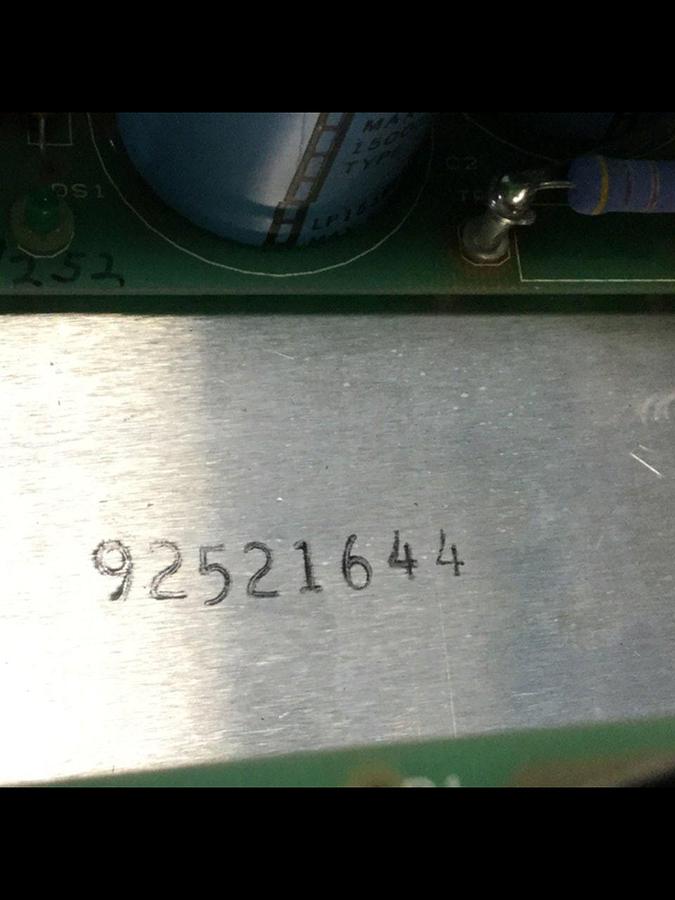 Used VAN DORN Transformer w/ Power Supply 370082-B1 USED