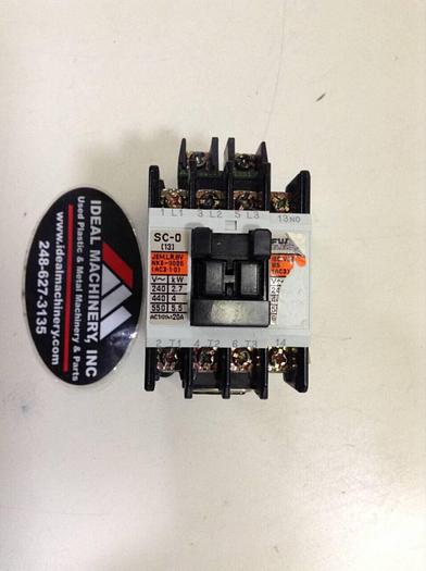 Used FUJI ELECTRIC Contactor SC-0 4NC0F0 #75206