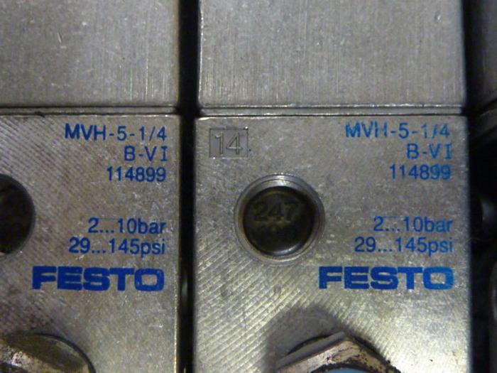 Used FESTO Control Block / Valve Terminal IFB8-02 #61264
