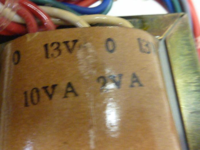 Used SHOWA 0.01, 0.002 kVA Transformer 43946-2 #64931