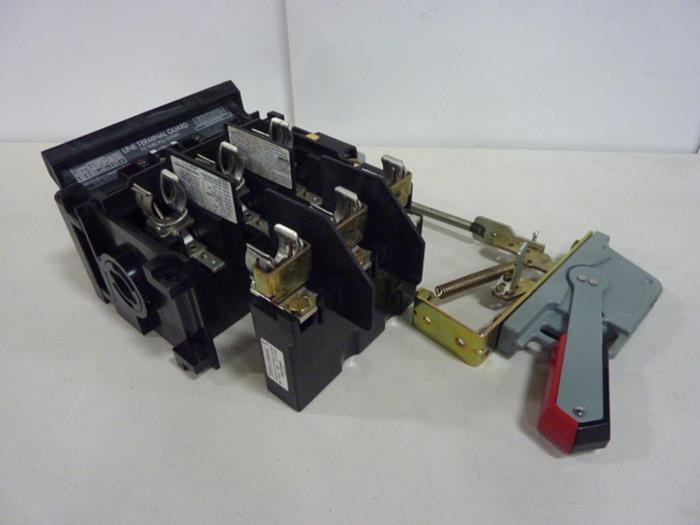 Used ALLEN BRADLEY 60 Amp Disconnect Switch 1494V-DS60 SER A #57448