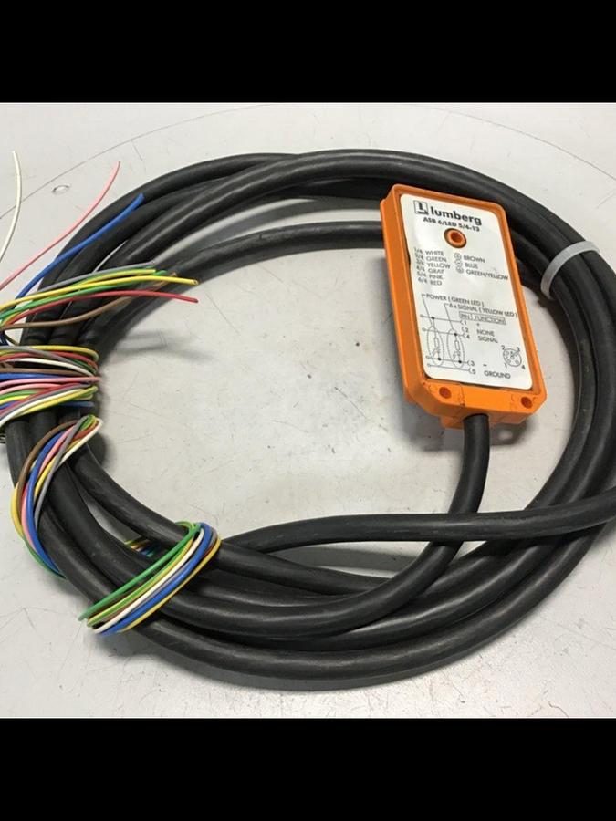 Used LUMBERG Distribution Box ASB 6/LED 5/4-13 USED