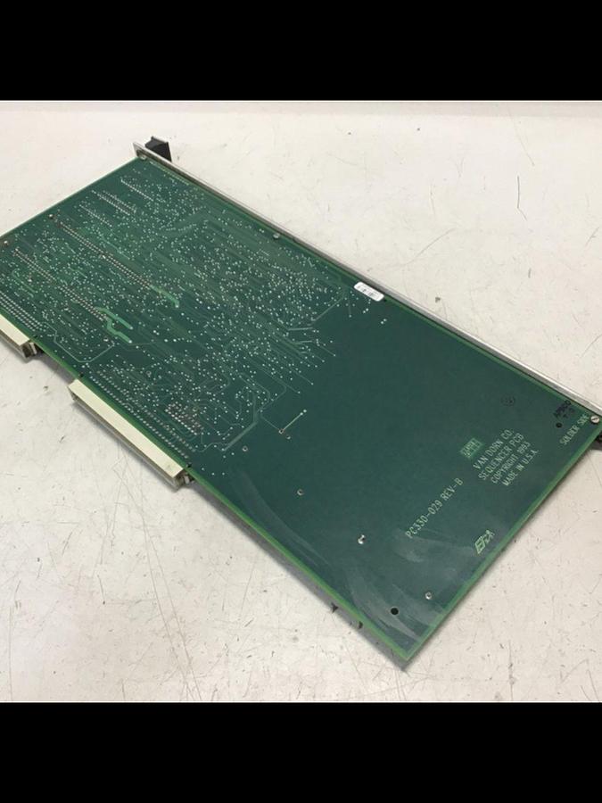 Used VAN DORN Sequencer Circuit Board PC330-029 330-029 #136219