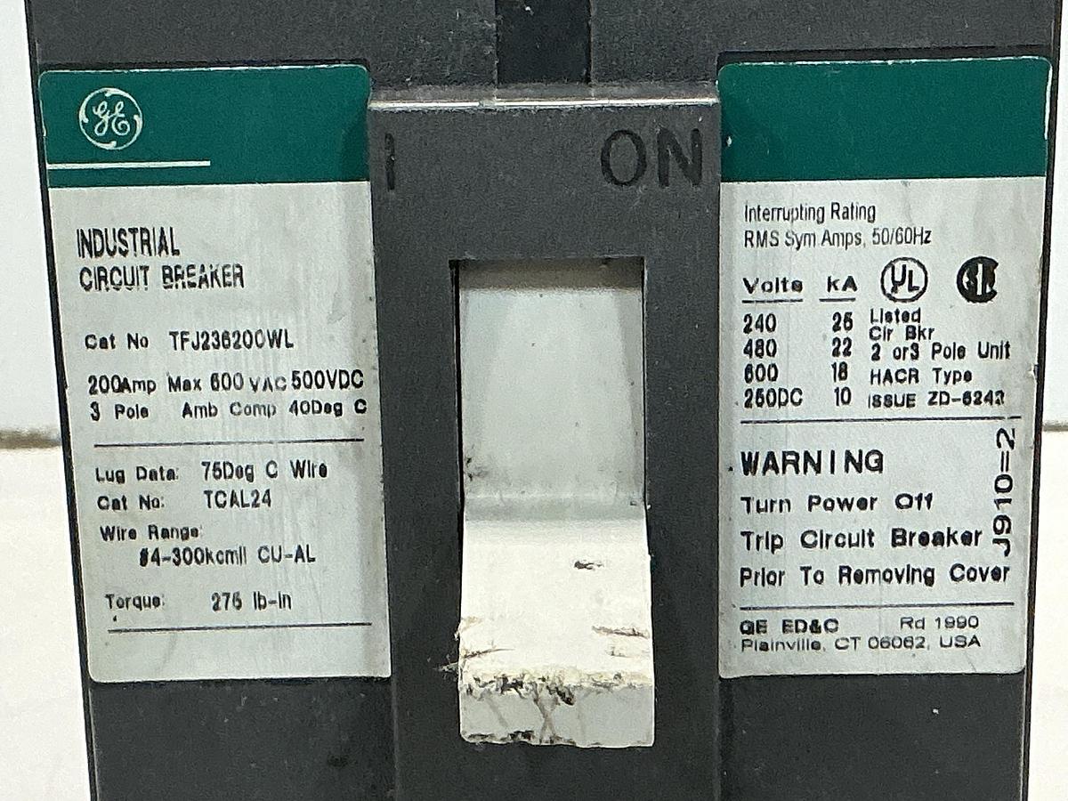 Used GENERAL ELECTRIC TFJ236200WL