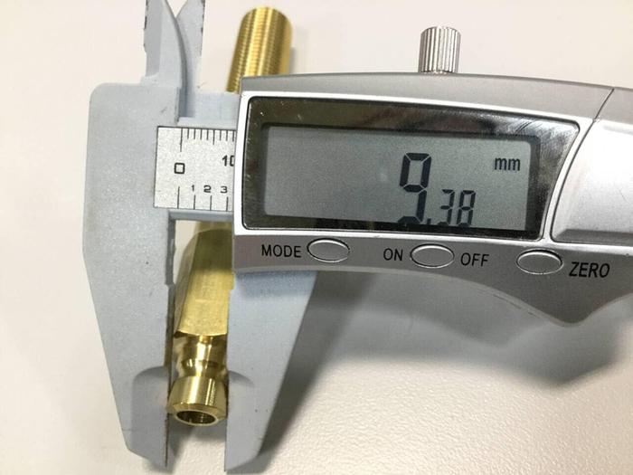 GENERIC Mold Coupling Brass Extension 252 X 4 #92089