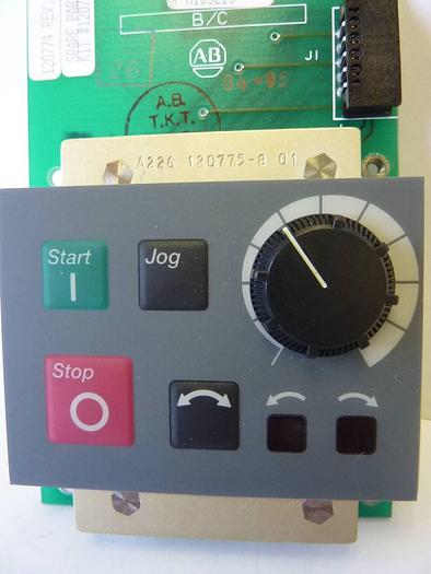 Used ALLEN BRADLEY Button Control 120774-RV05 USED
