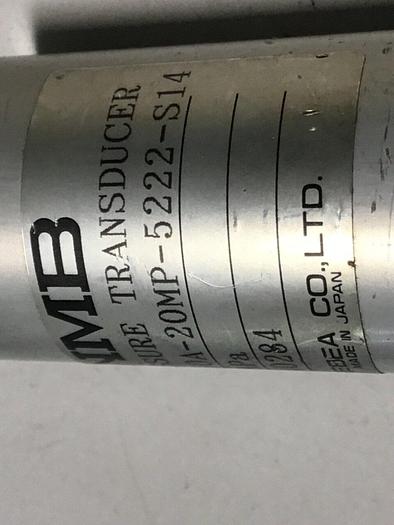 Used NMB Pressure Transducer NS100A-20MP-5222-S14 #126486