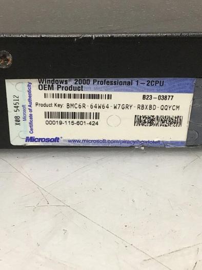 Used MICROSOFT Computer Terminal X08-54512 #124573