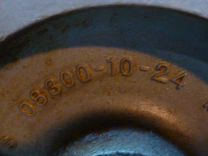 Used CASTER CONCEPTS Caster 08300-10-24 #28972