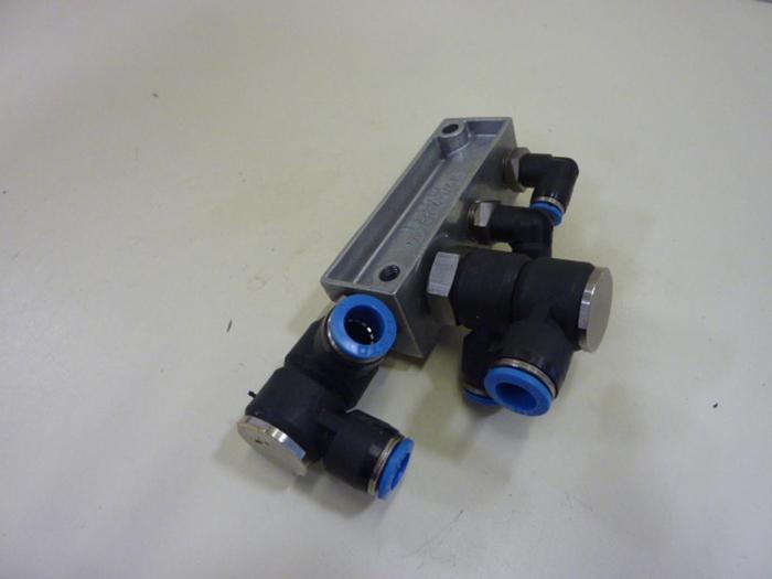 Used FESTO Manifold Block FR-4-1/4C #64082