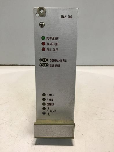 Used HYDROLUX Hydraulic Amplifier Card HAN-209-10-08 Used