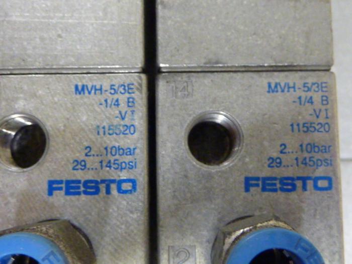 Used FESTO Control Block / Valve Terminal IFB8-02 #52712