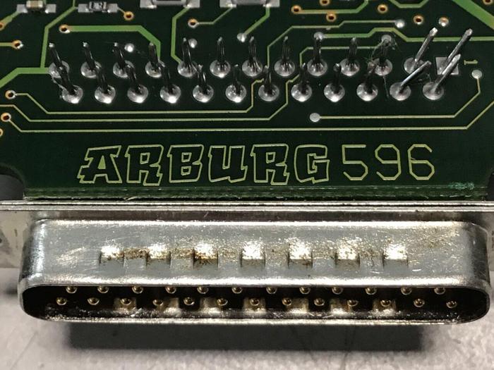 Used ARBURG Circuit Board 596 #125126