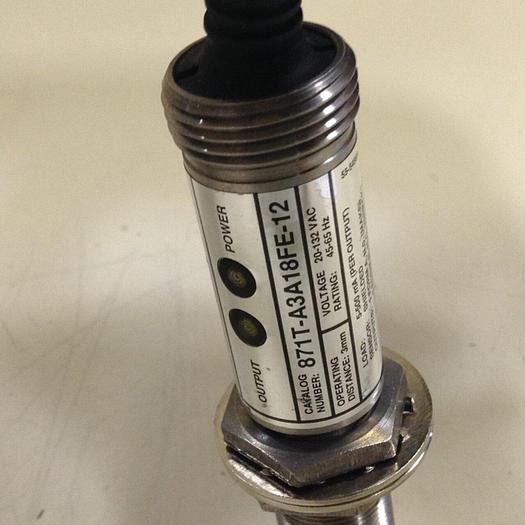 ALLEN BRADLEY Photoswitch 871T-A3A18FE-12 #78743