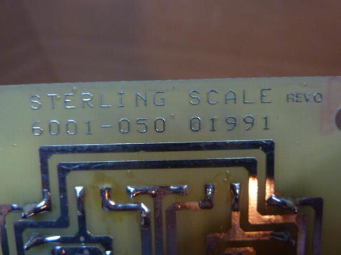Used STERLING SCALE Summing Board SB1 #37985