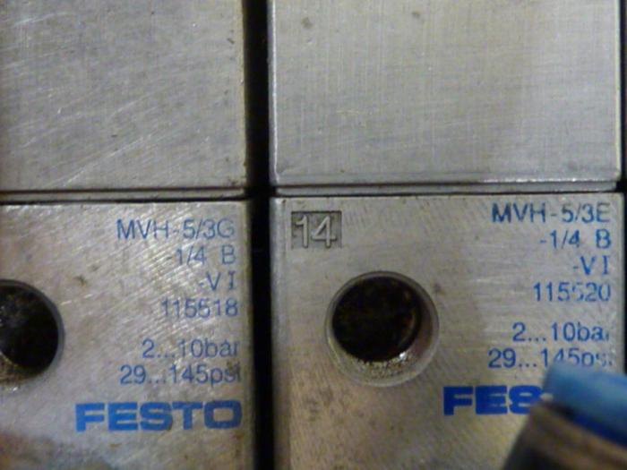 Used FESTO Control Block / Valve Terminal IFB8-02 #52740