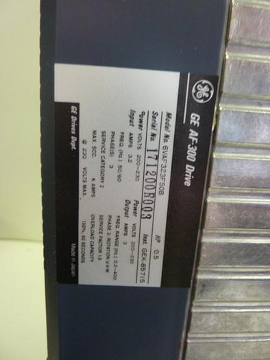 Used GENERAL ELECTRIC / GE Drive 6VAF323F50B Used
