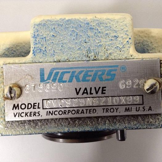 Used VICKERS Valve CVCS25NS210X99 Used