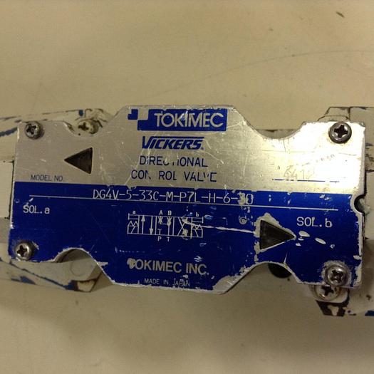 Used VICKERS Directional Control Valve DG4V533CMP7LH630 #80202