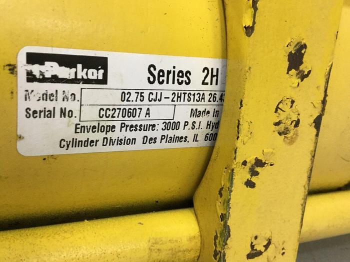 Used PARKER Clamp Cylinder 02.75 CJJ2HTS13A 26.438 Used