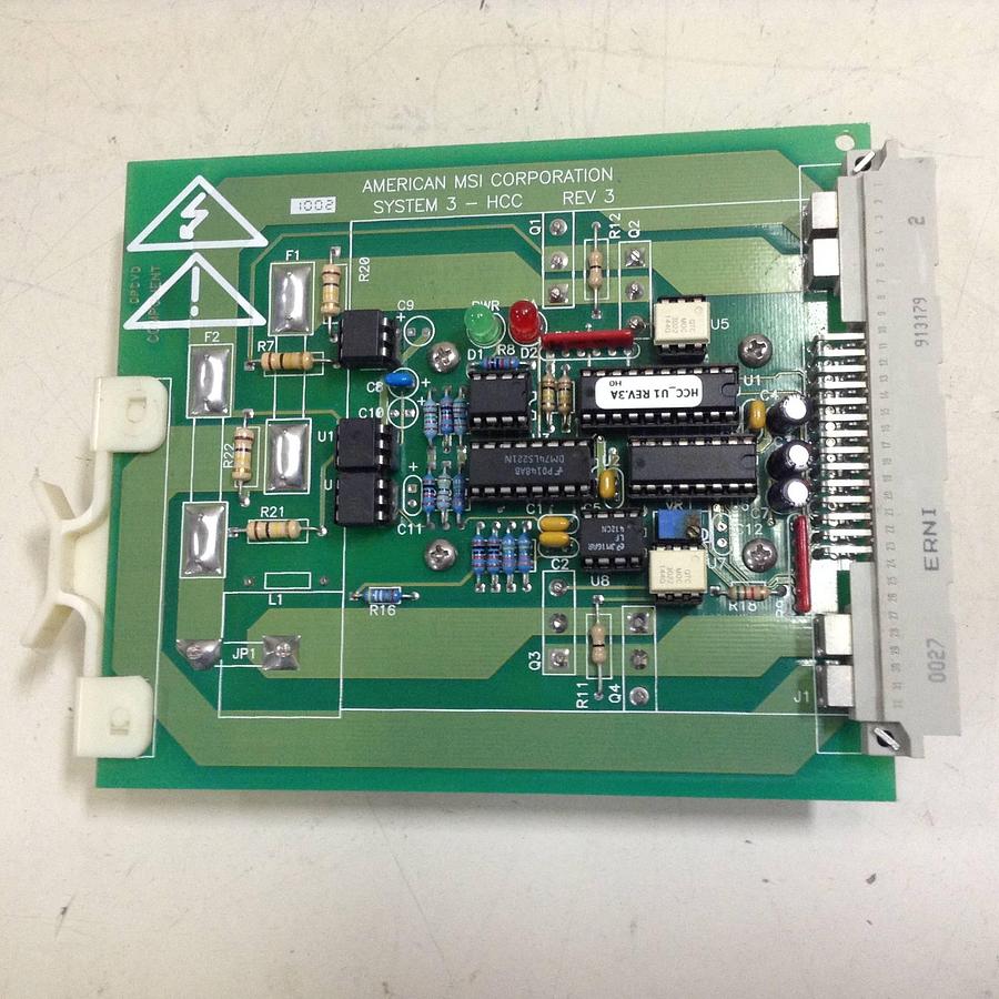 Used AMERICAN MSI Control Board C3201.010.045 Used