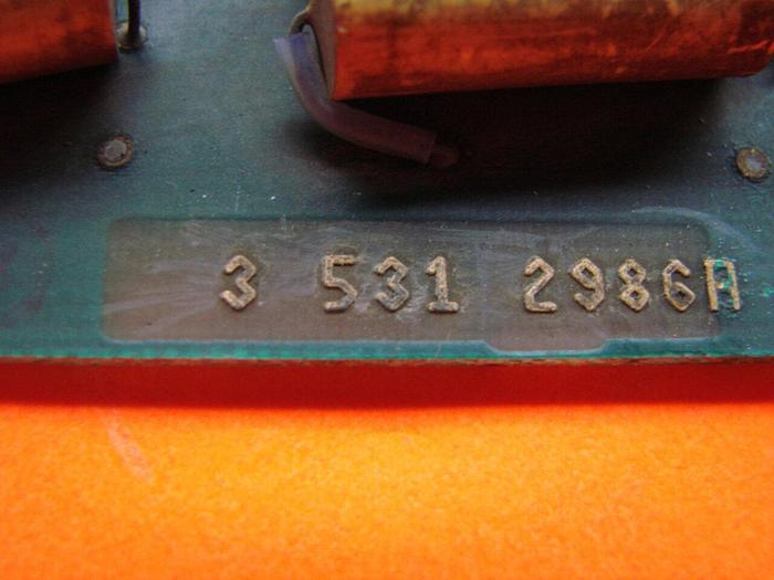 Used CINCINNATI MILACRON Logic Control Module 3-531-2986A #8729