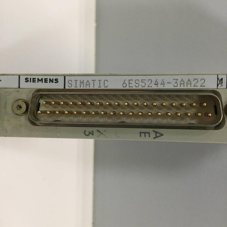 Used SIEMENS Temperature Control Module 6ES5 244-3AA22 #91869