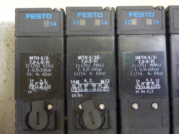 Used FESTO Control Block / Valve Terminal IFB13-03 #63896
