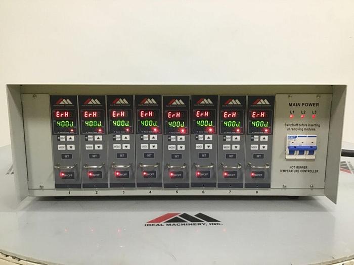 Used METAL FABRICATOR 8 Zone Hot Runner HRTC-08S/L-A1 USED