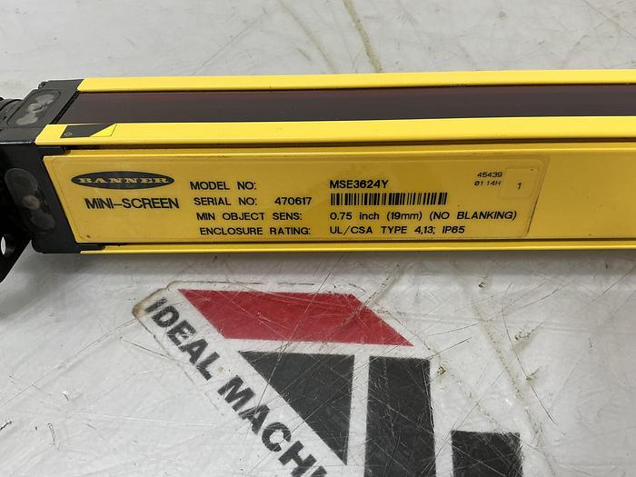 Used BANNER MSE3624Y