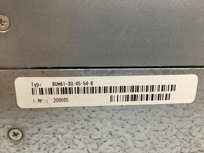 Used BAUMULLER Servo Drive BUM61-VC-0A-1035 / BUM61-30/45-54-B-0-00 Used