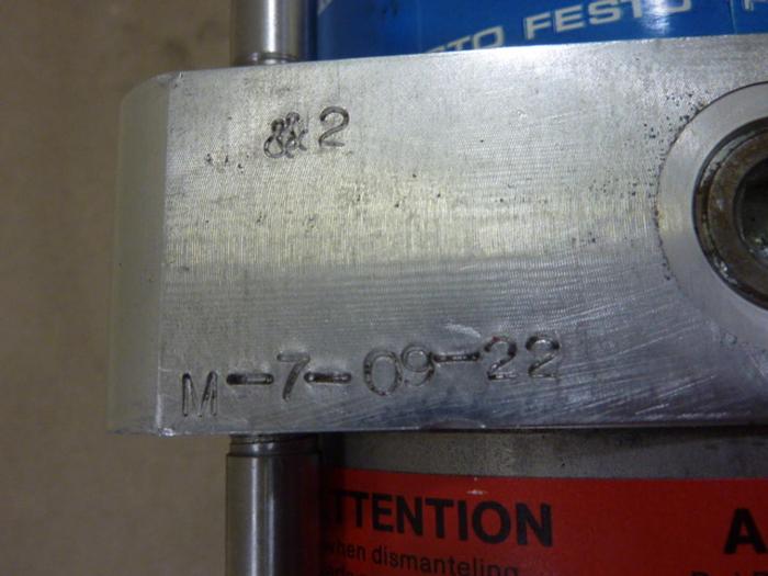 Used FESTO Cylinder CYLINDER358 #60358