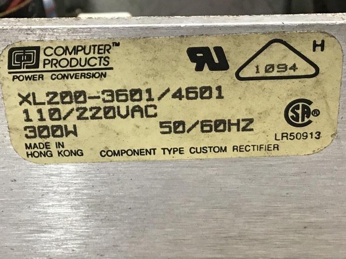 Used COMPUTER PRODUCTS Power Supply XL200-3601/4601 #136791